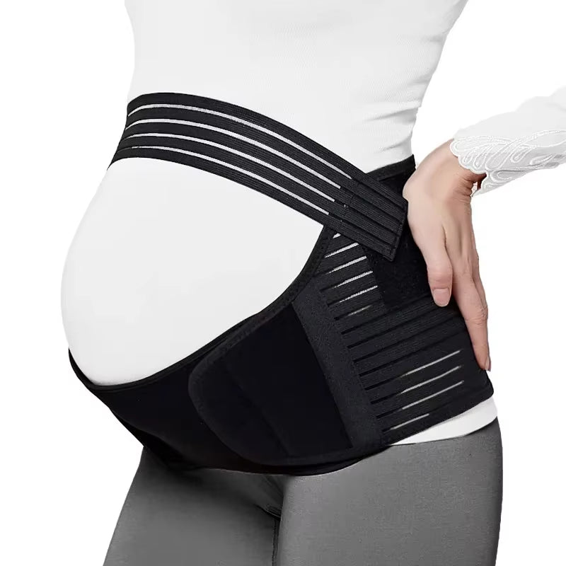 MamaComfort™ Adjustable Maternity Support Belt – Back & Belly Care for Pregnancy Relief