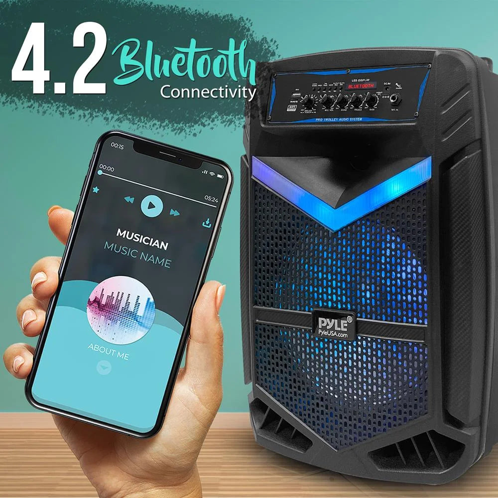 Portable Bluetooth Speaker System 600W Rechargeable Outdoor Bluetooth Speaker Portable System