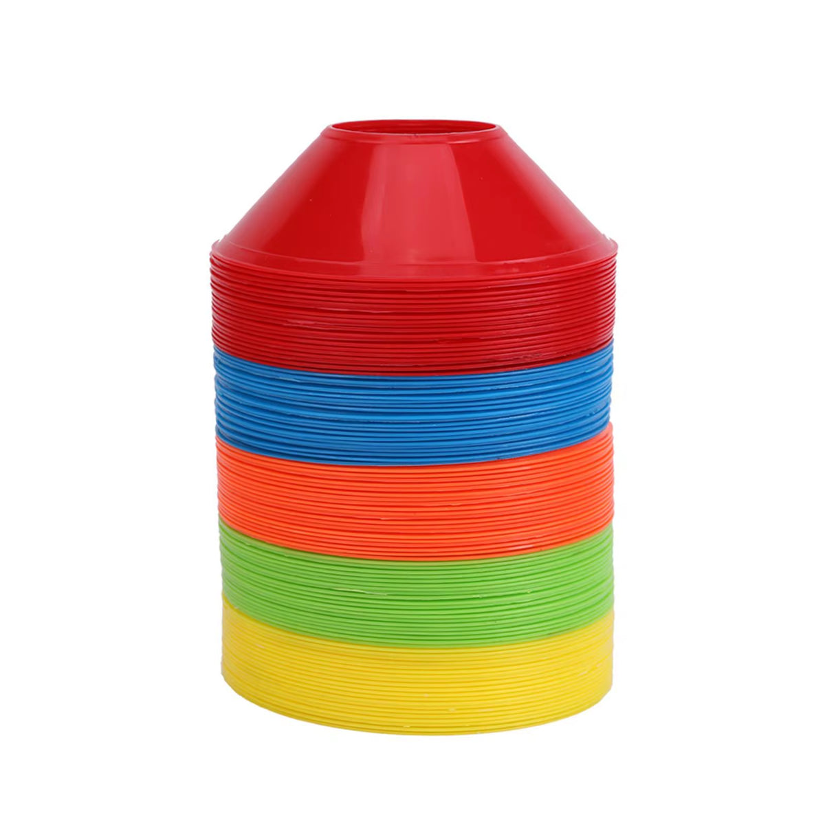 50 Pieces/Set Soccer Cones Flexible Practice Agility Soccer Training for Garden