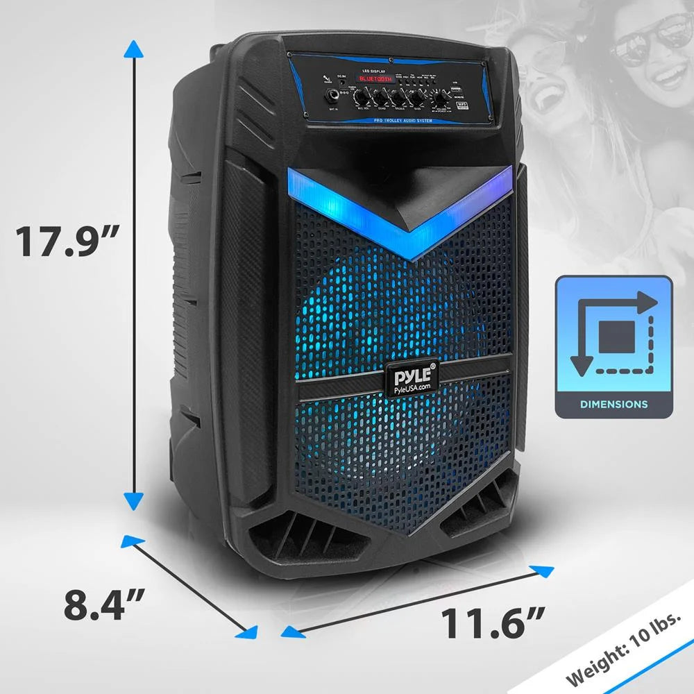 Portable Bluetooth Speaker System 600W Rechargeable Outdoor Bluetooth Speaker Portable System