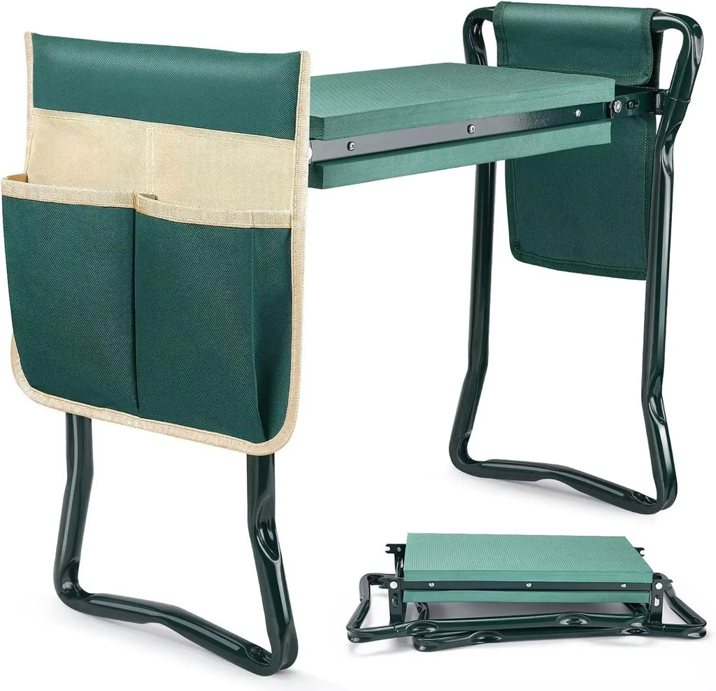 GardenMate Folding Kneeler & Stool – Comfort & Convenience for Every Gardener