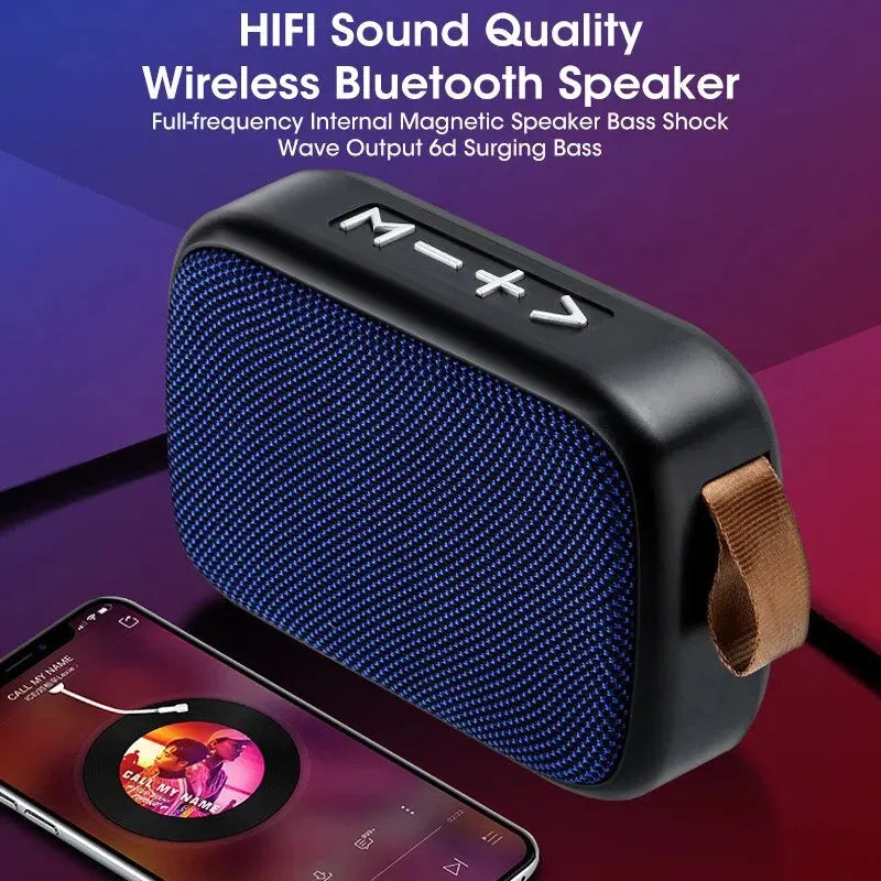 New Wireless Speaker Outdoor Portable Subwoofer Mini Speaker Home Cloth Card Speaker